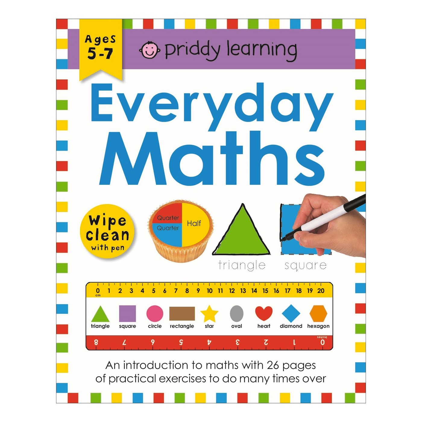 PRIDDY BOOKS Wipe Clean Workbook Everyday Maths