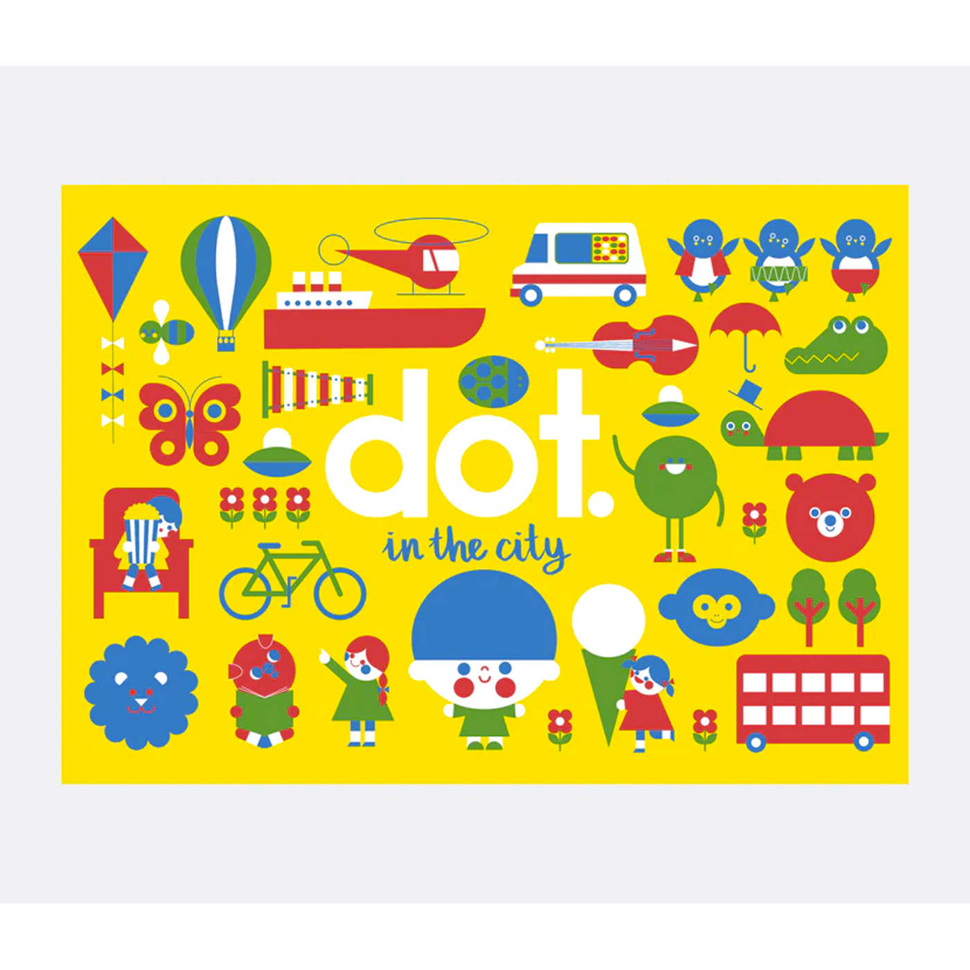  Dot - In The City Activity Book