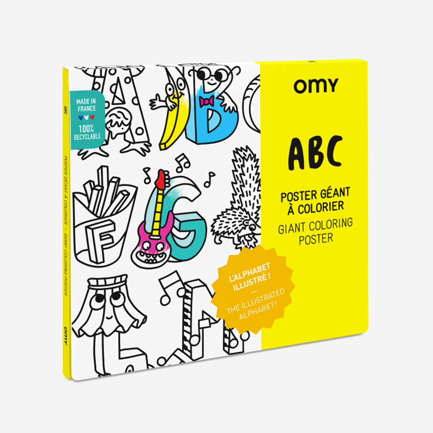 OMY Omy Coloring Poster  | Abc