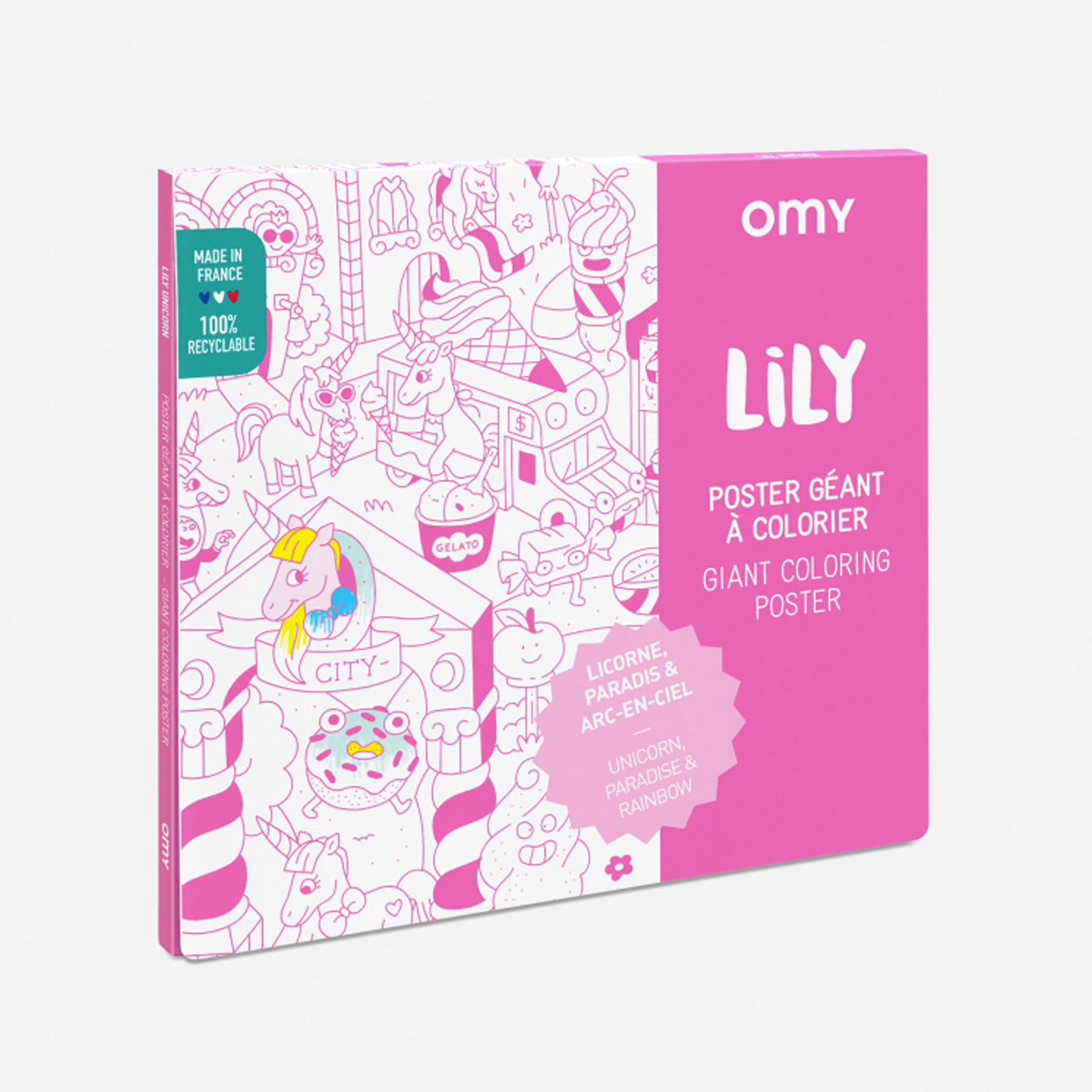  Omy Coloring Poster  | Lily
