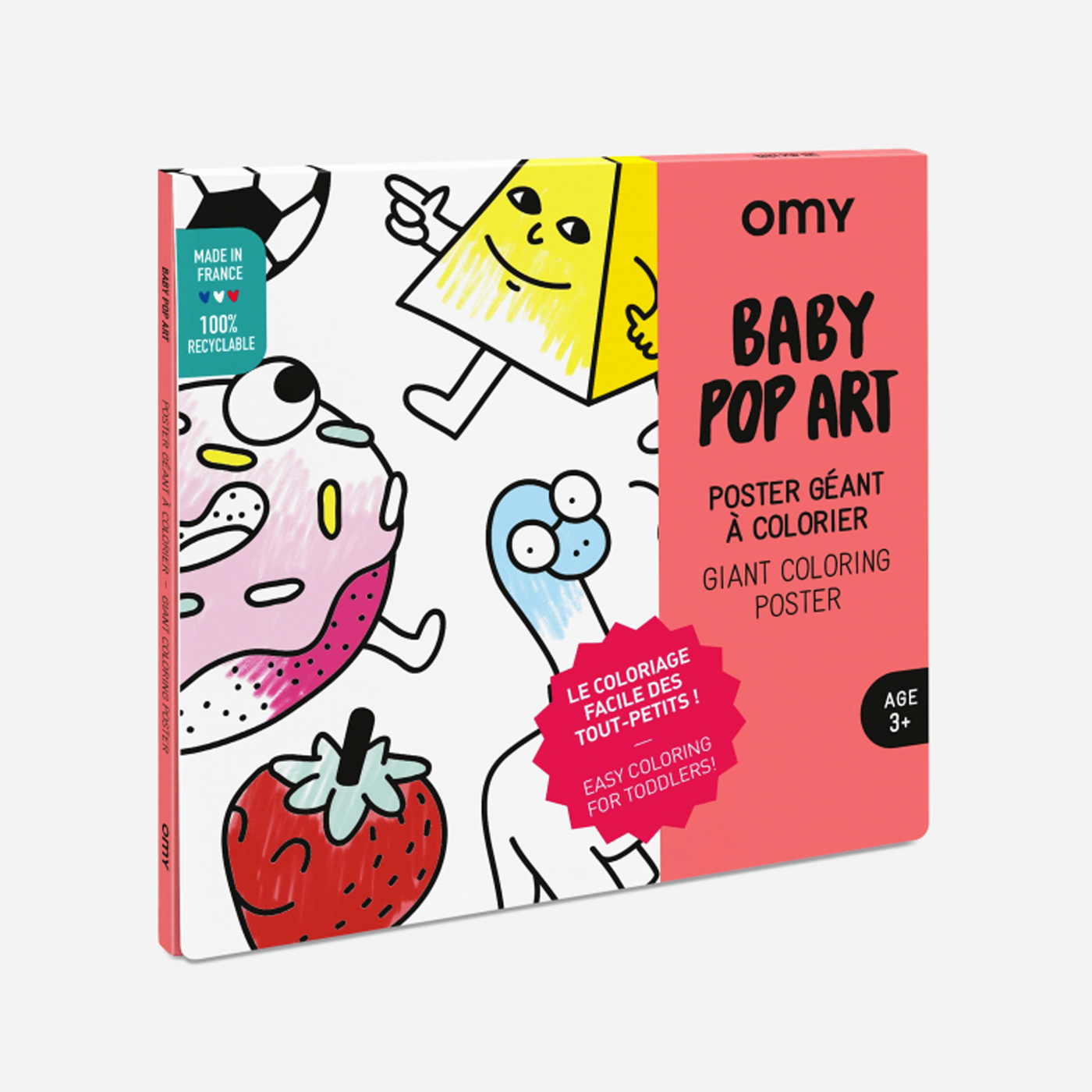  Omy Coloring Poster  | Baby Pop Art