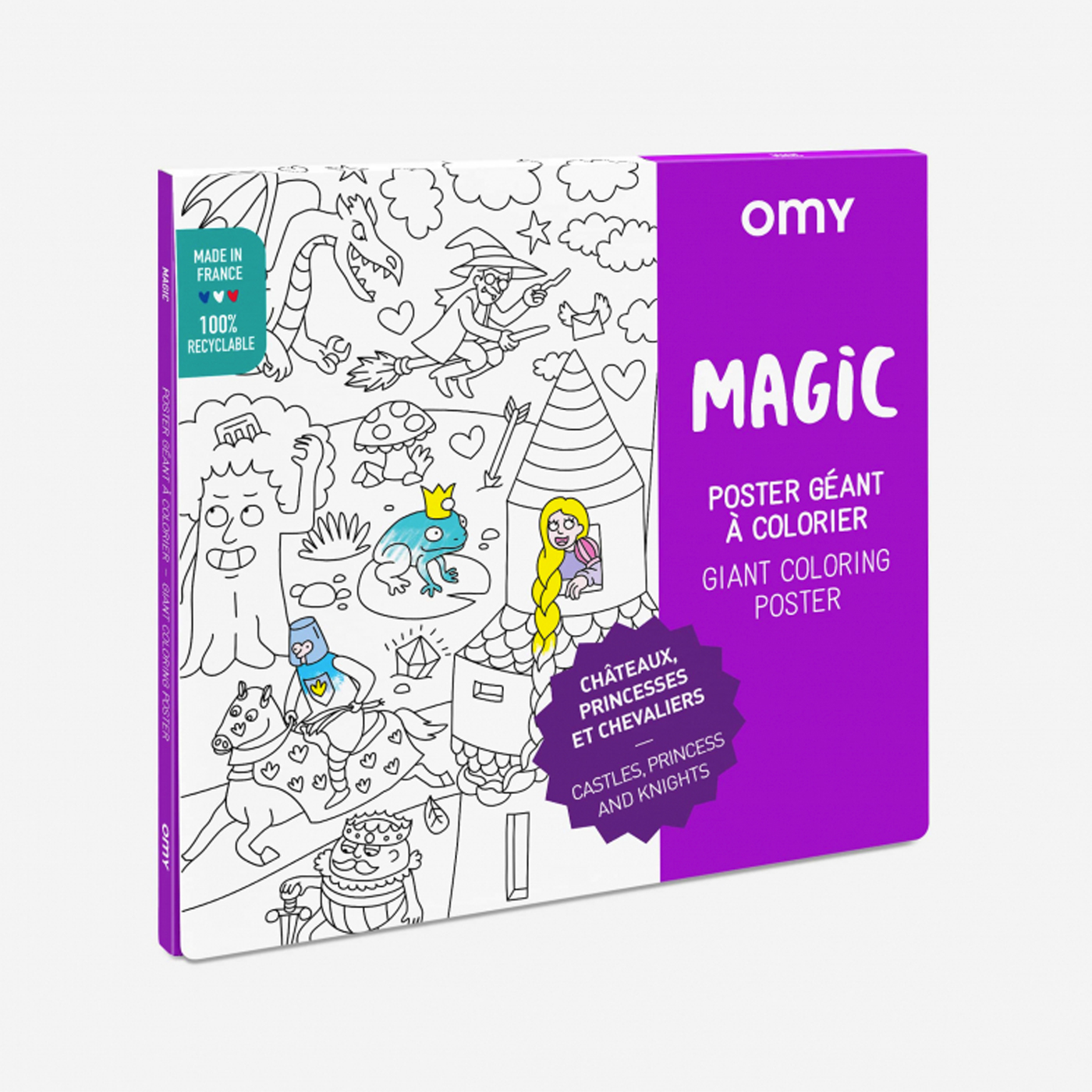 OMY Omy Coloring Poster  | Magic