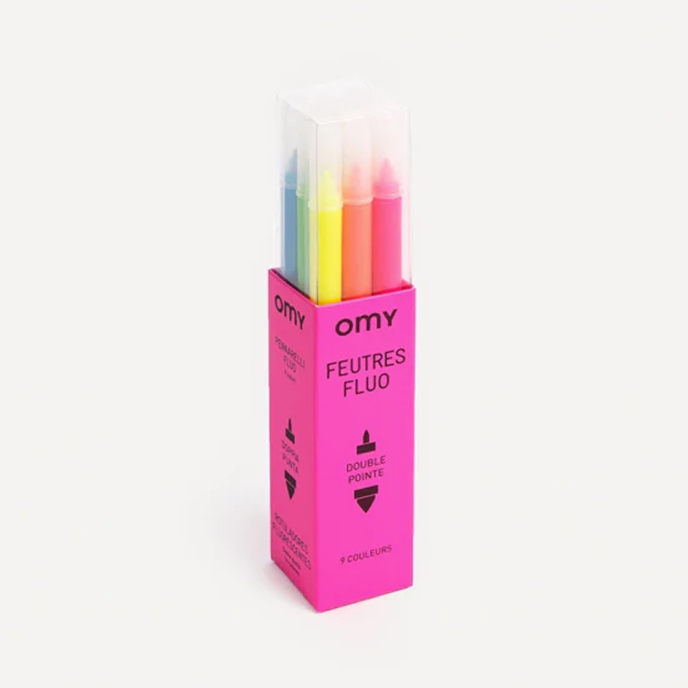 OMY Omy 9 Neon Felt Pens