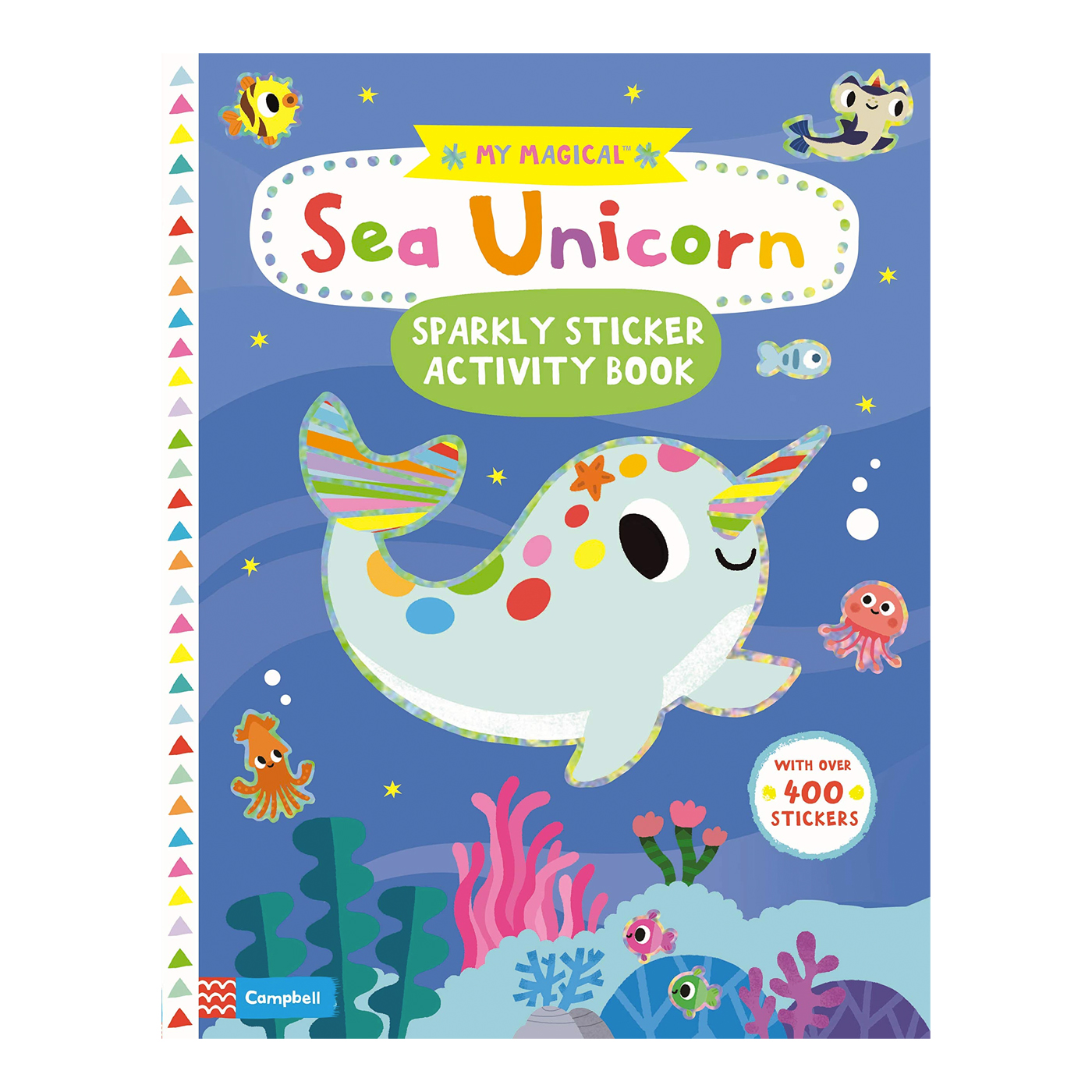  My Magical Sea Unicorn Sparkly Sticker Activity Book