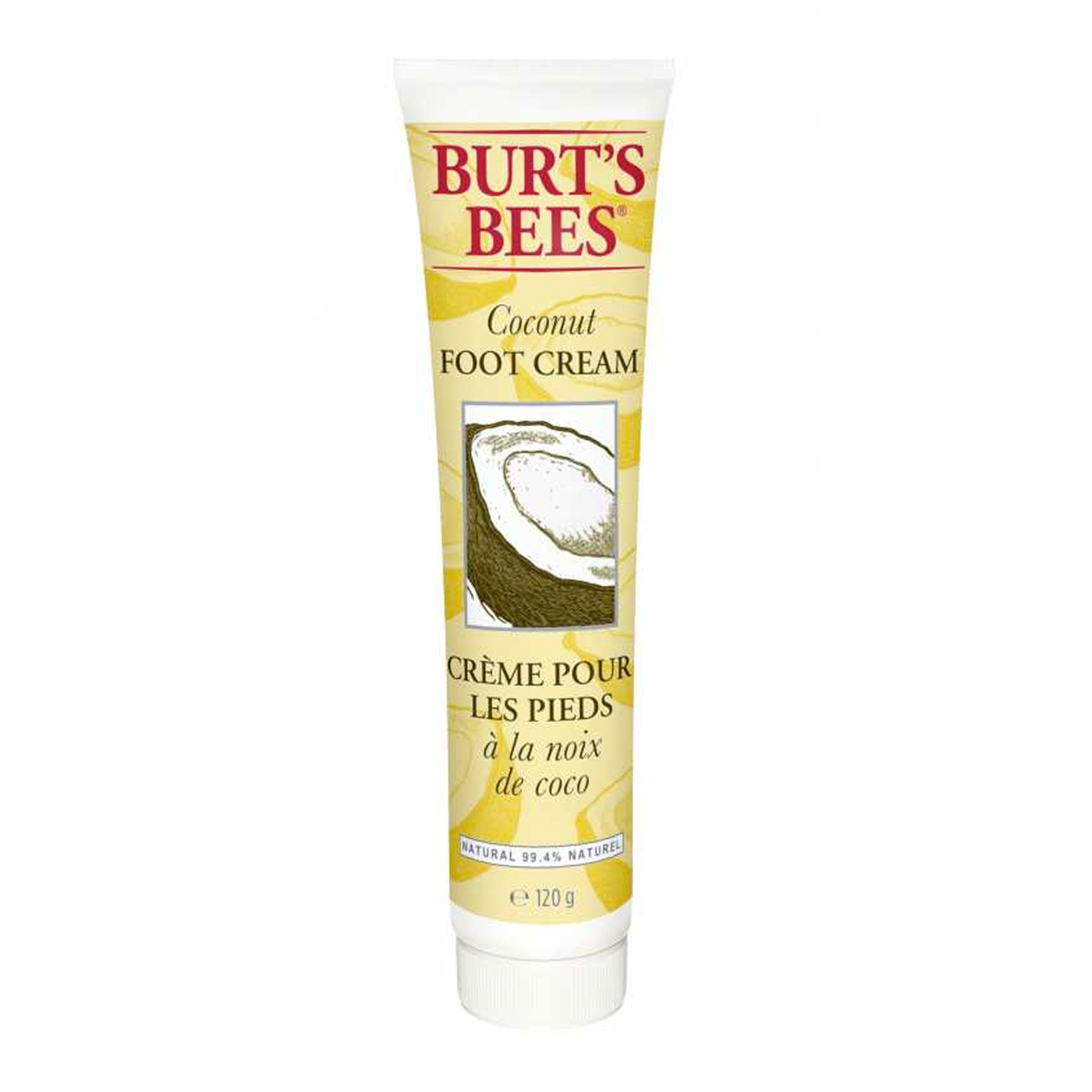 BURTS BEES Burts Bees Hindistan Cevizli Ve E Vitaminli Ayak Kremi - Coconut Foot Cream 120 g
