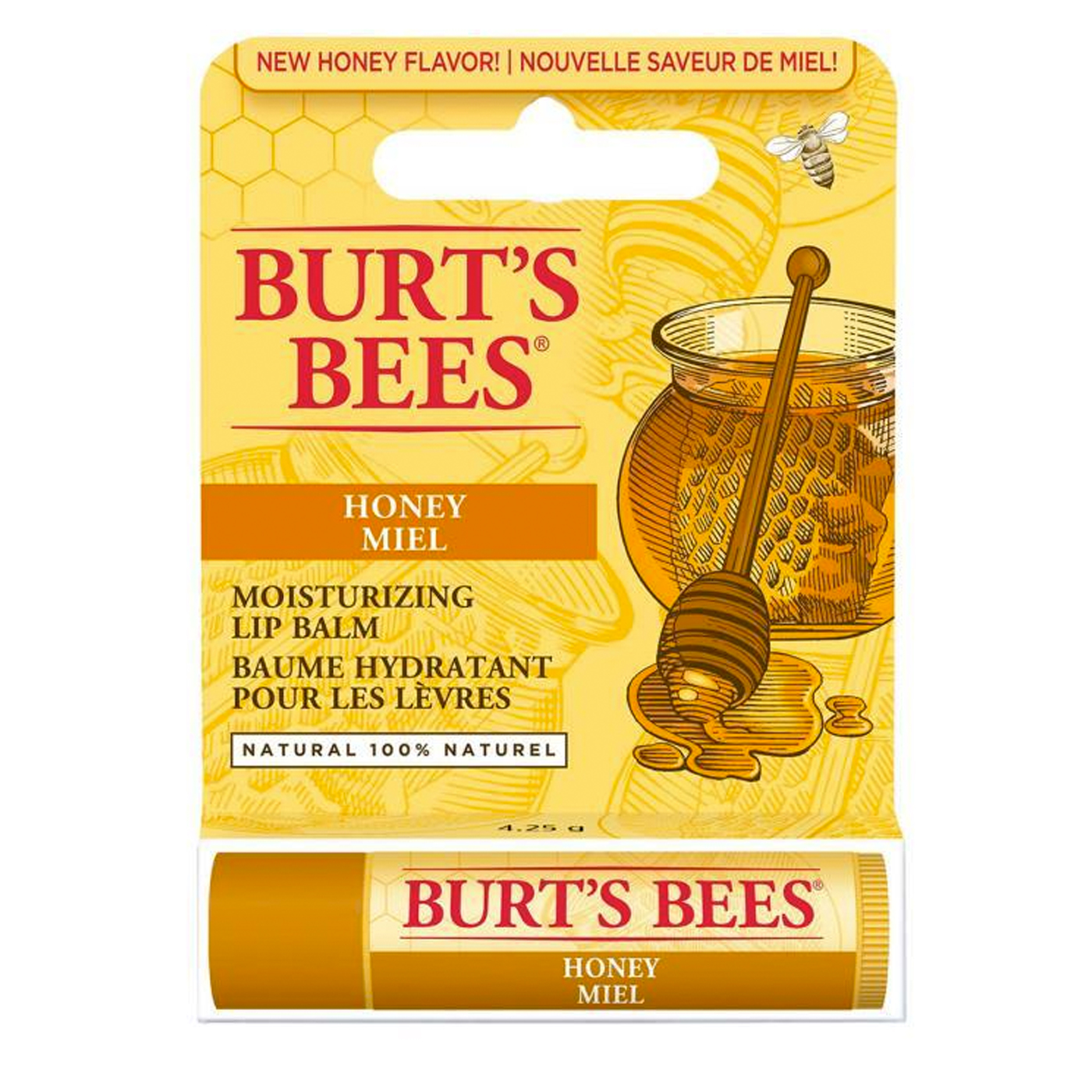  Burts Bees Bal Aromalı Dudak Bakım Kremi Blister Ambalaj - Honey Lip Balm Blister 4,25 gr