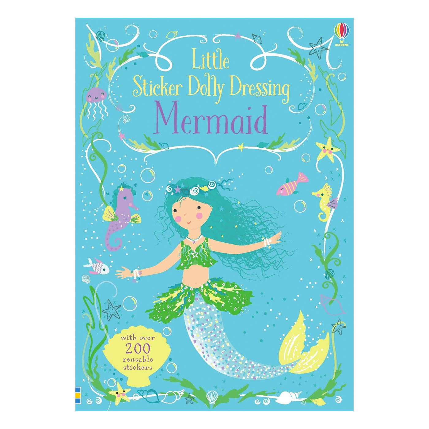 USBORNE Little Sticker Dolly Dressing Mermaid