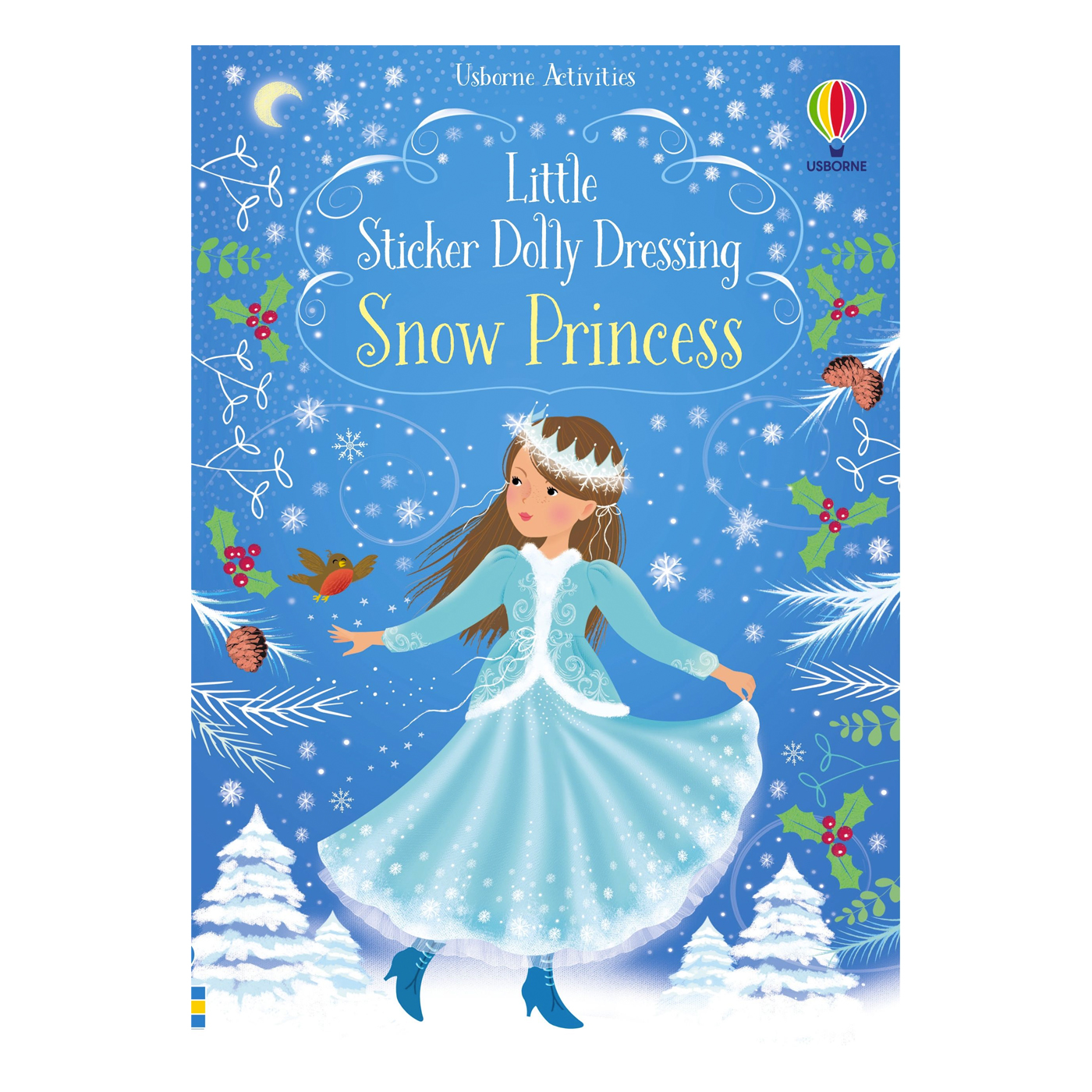 USBORNE Little Sticker Dolly Dressing Snow Princess