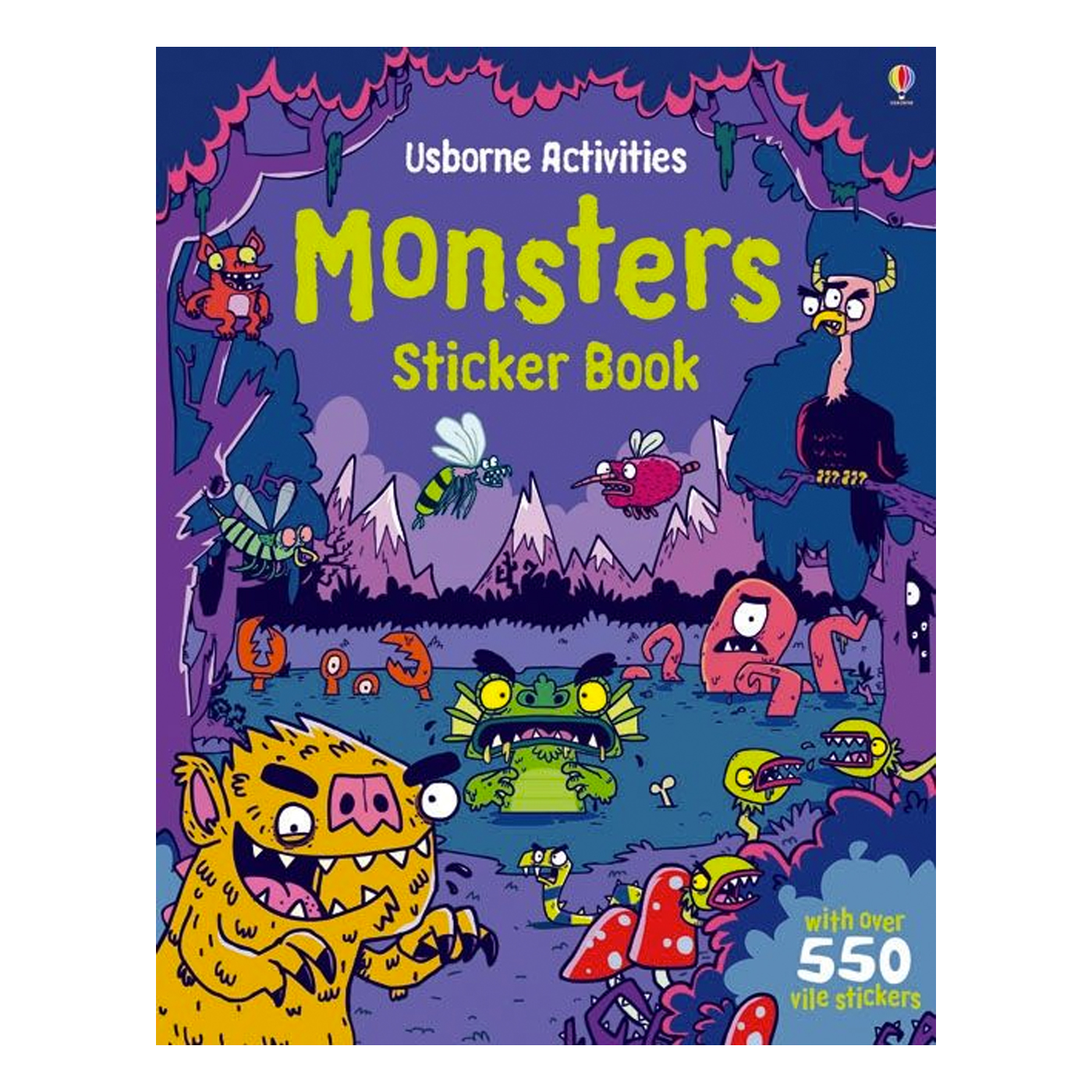 USBORNE Monsters Sticker Book