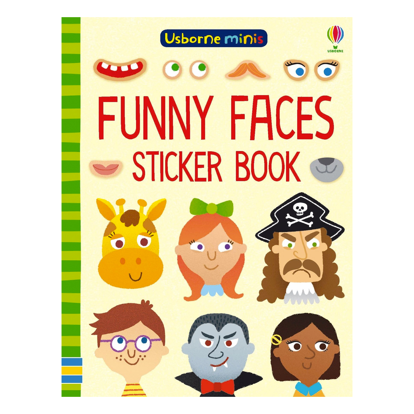  Minis Funny Faces Sticker Book