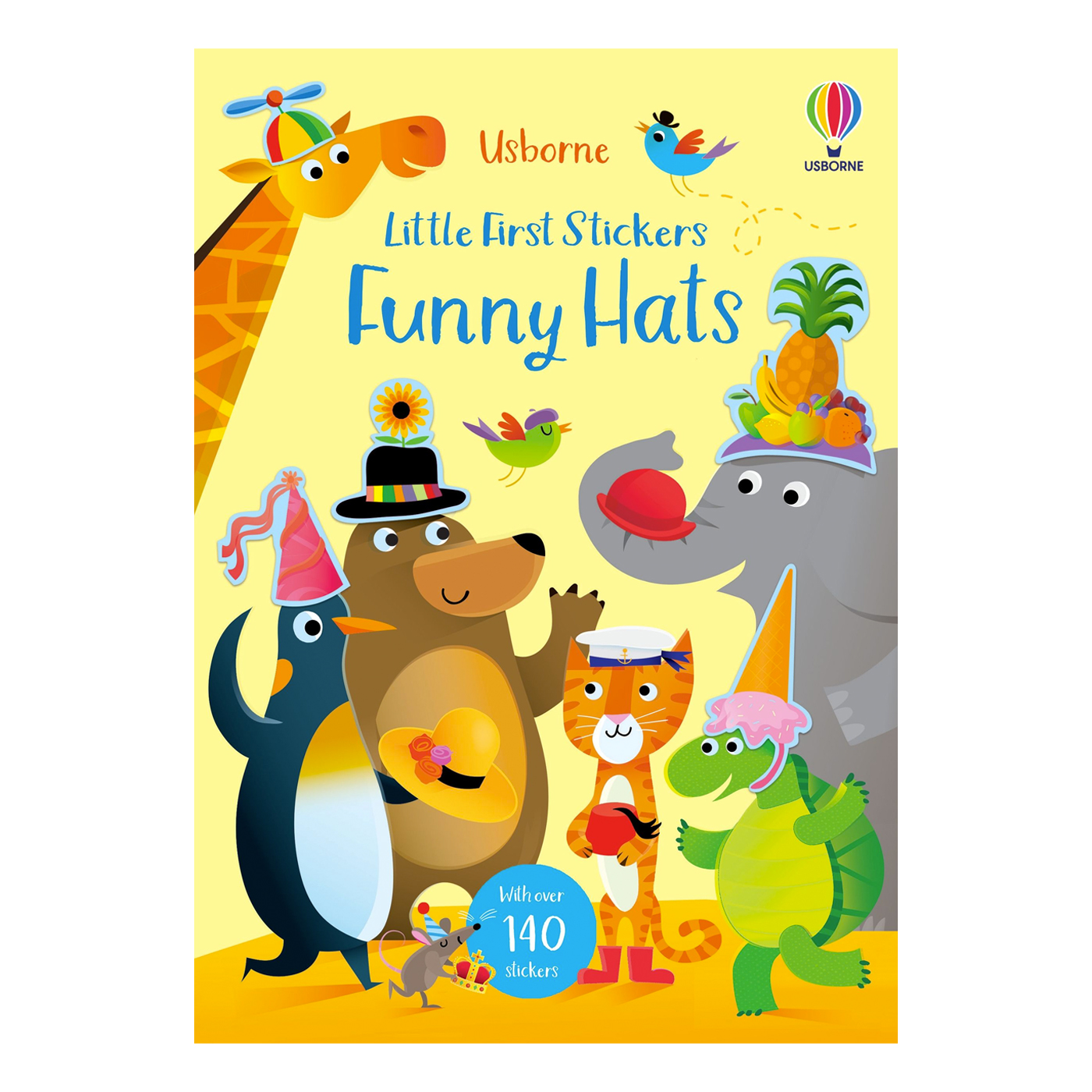  Little First Stickers Funny Hats