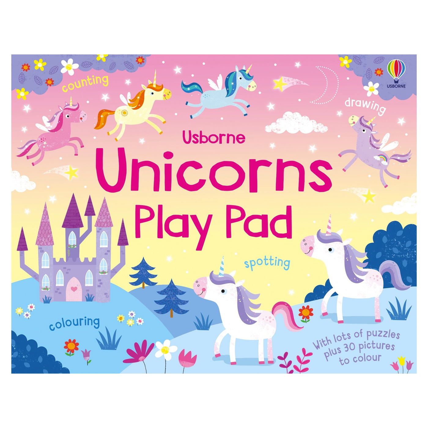 USBORNE Unicorns Play Pad