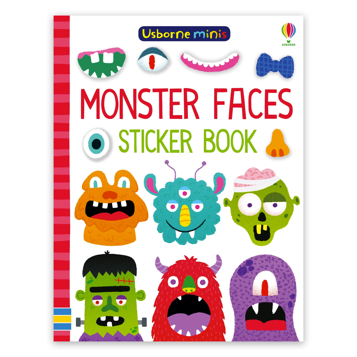 USBORNE Minis Monster Faces Sticker Book