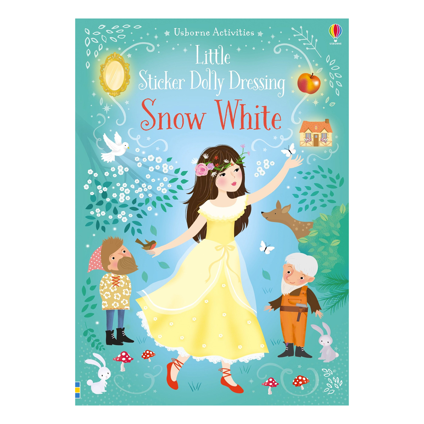 USBORNE Little Sticker Dolly Dressing Snow White