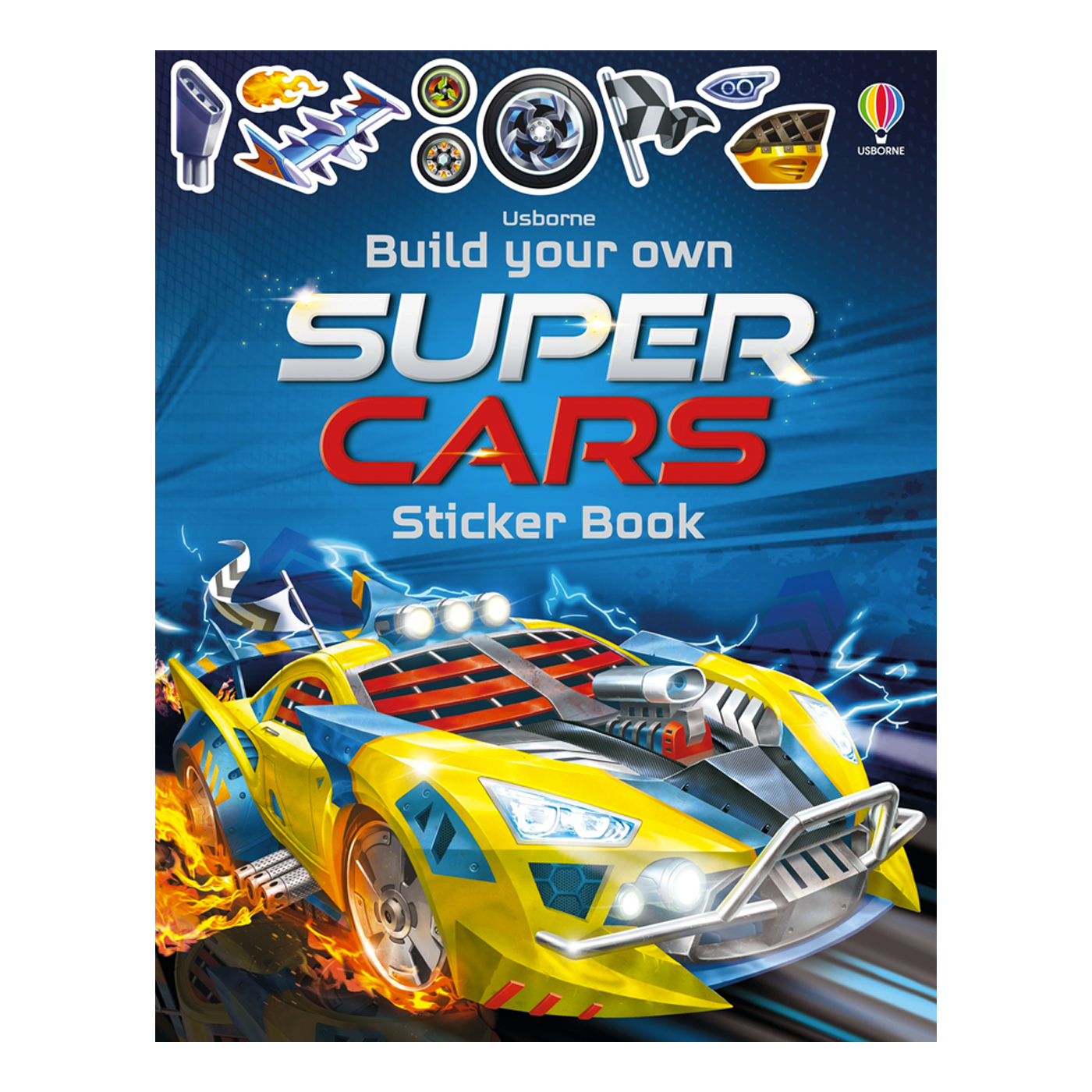 USBORNE Build Your Own Supercars Sticker Book