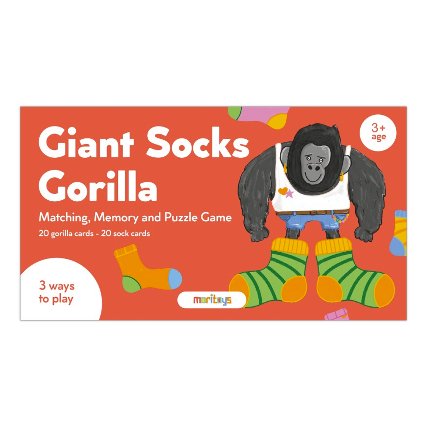 MORİTOYS Moritoys Giant Sock Gorilla