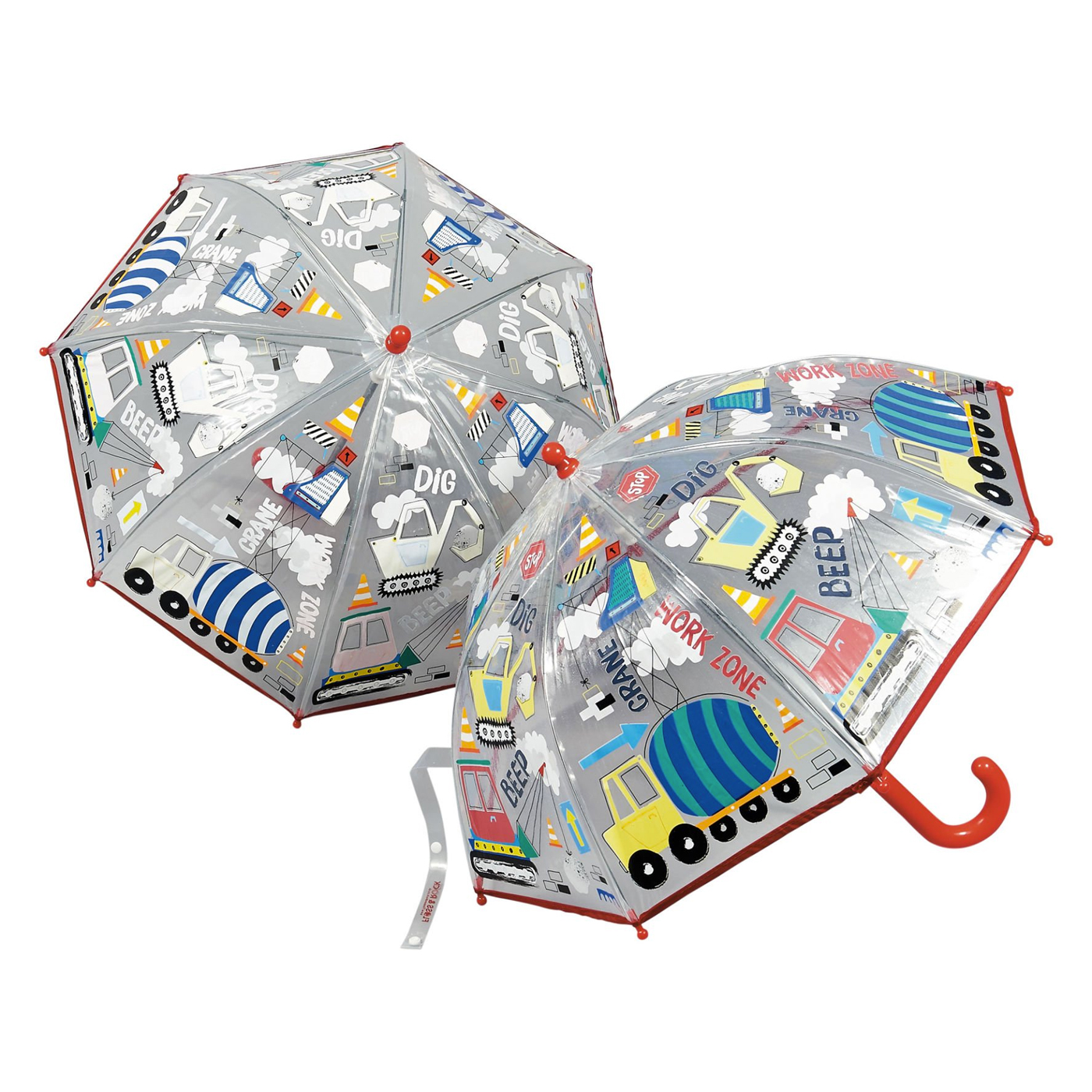 FLOSS & ROCK Floss & Rock Renk Değiştiren Şeffaf Şemsiye  | Construction
