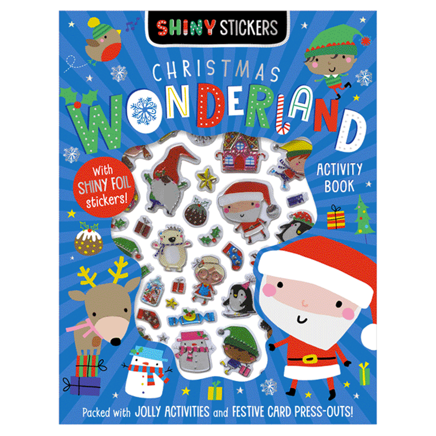 MAKE BELIEVE IDEAS Shiny Stickers Christmas Wonderland