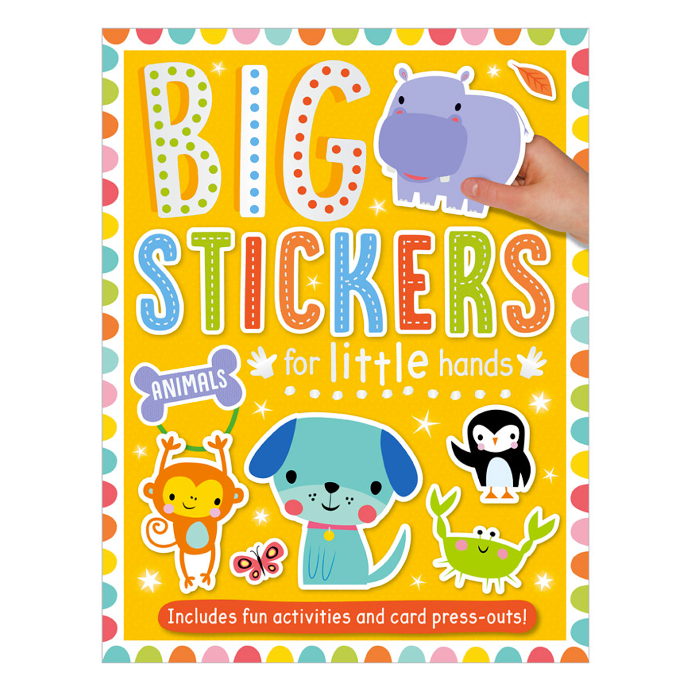 MAKE BELIEVE IDEAS Big Stickers for Little Hands Animals