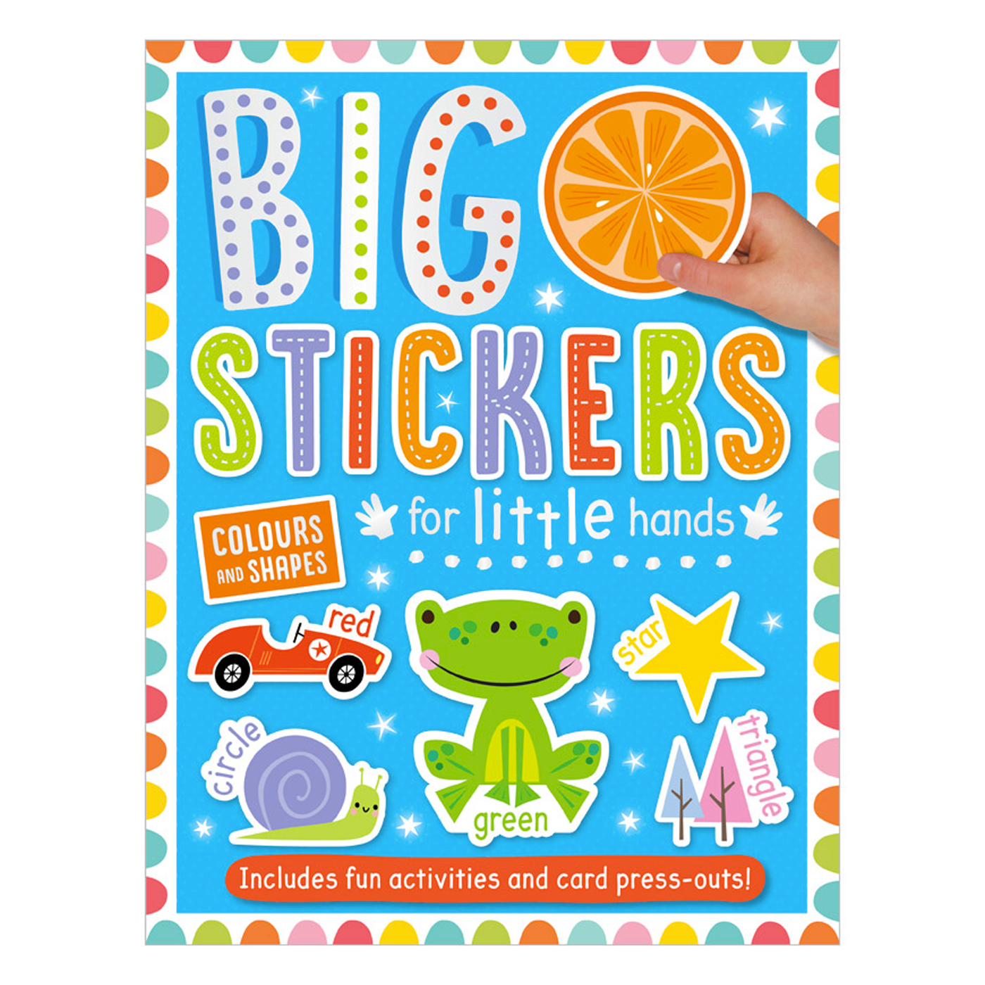  Big Stickers for Little Hands Colours and Shapes