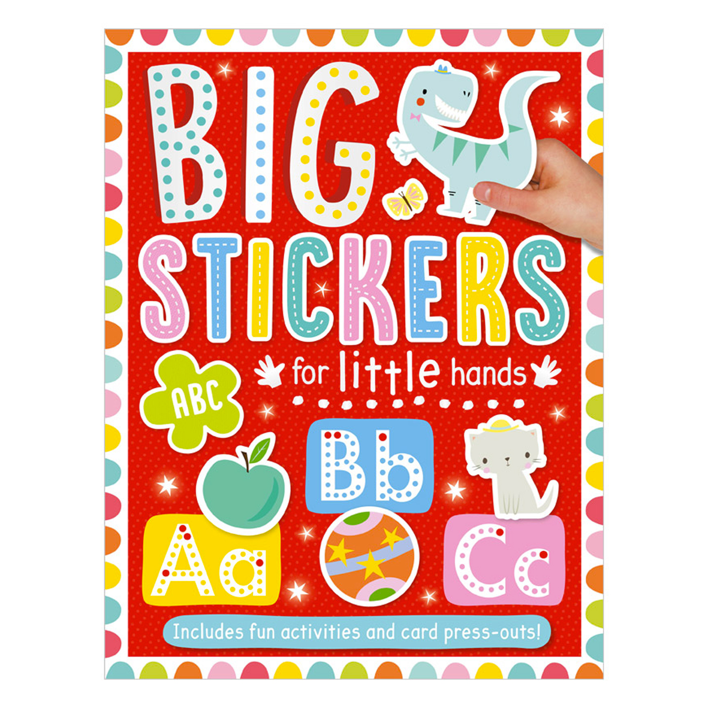 MAKE BELIEVE IDEAS Big Stickers for Little Hands ABC