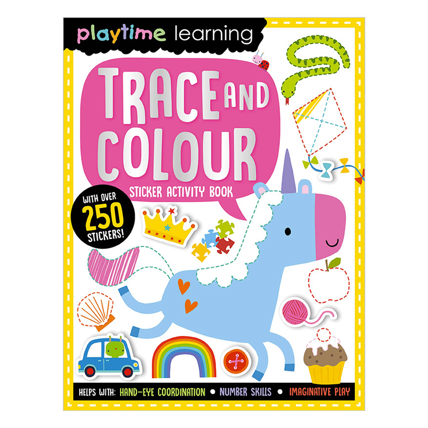 MAKE BELIEVE IDEAS Playtime Learning Trace and Colour