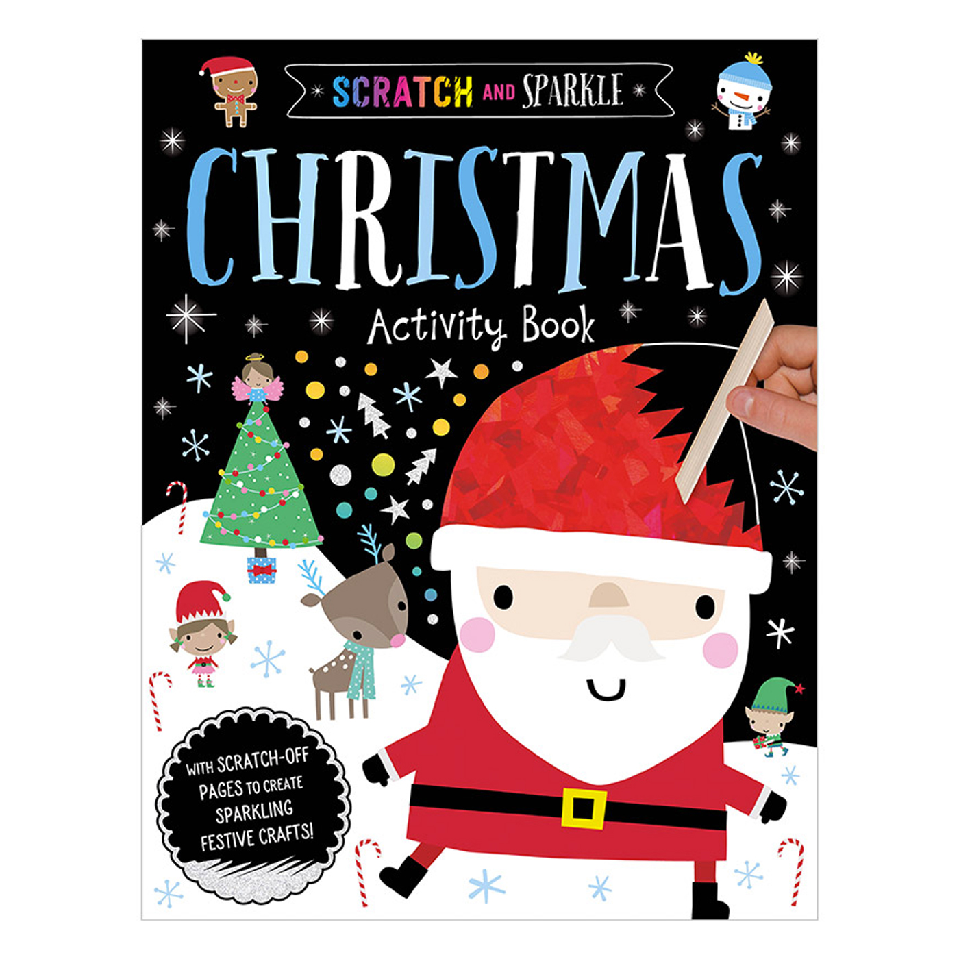  Scratch and Sparkle Christmas Activity Book