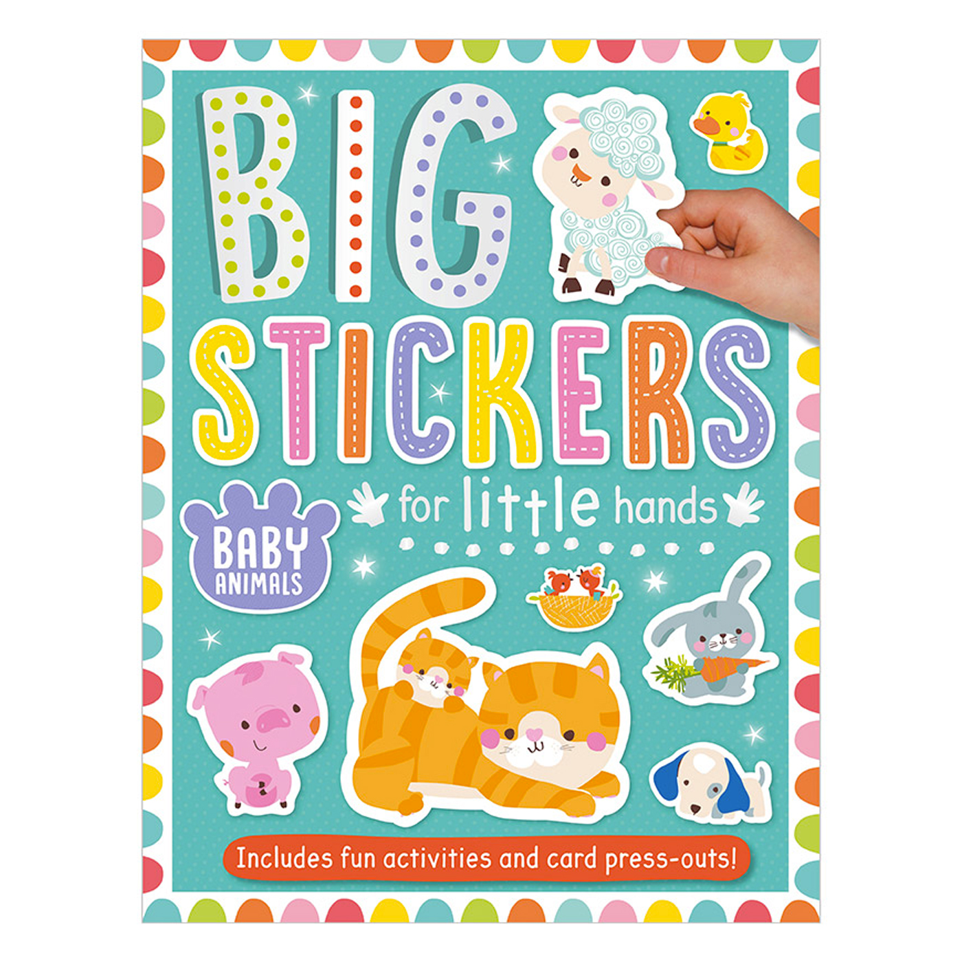  Big Stickers for Little Hands Baby Animals