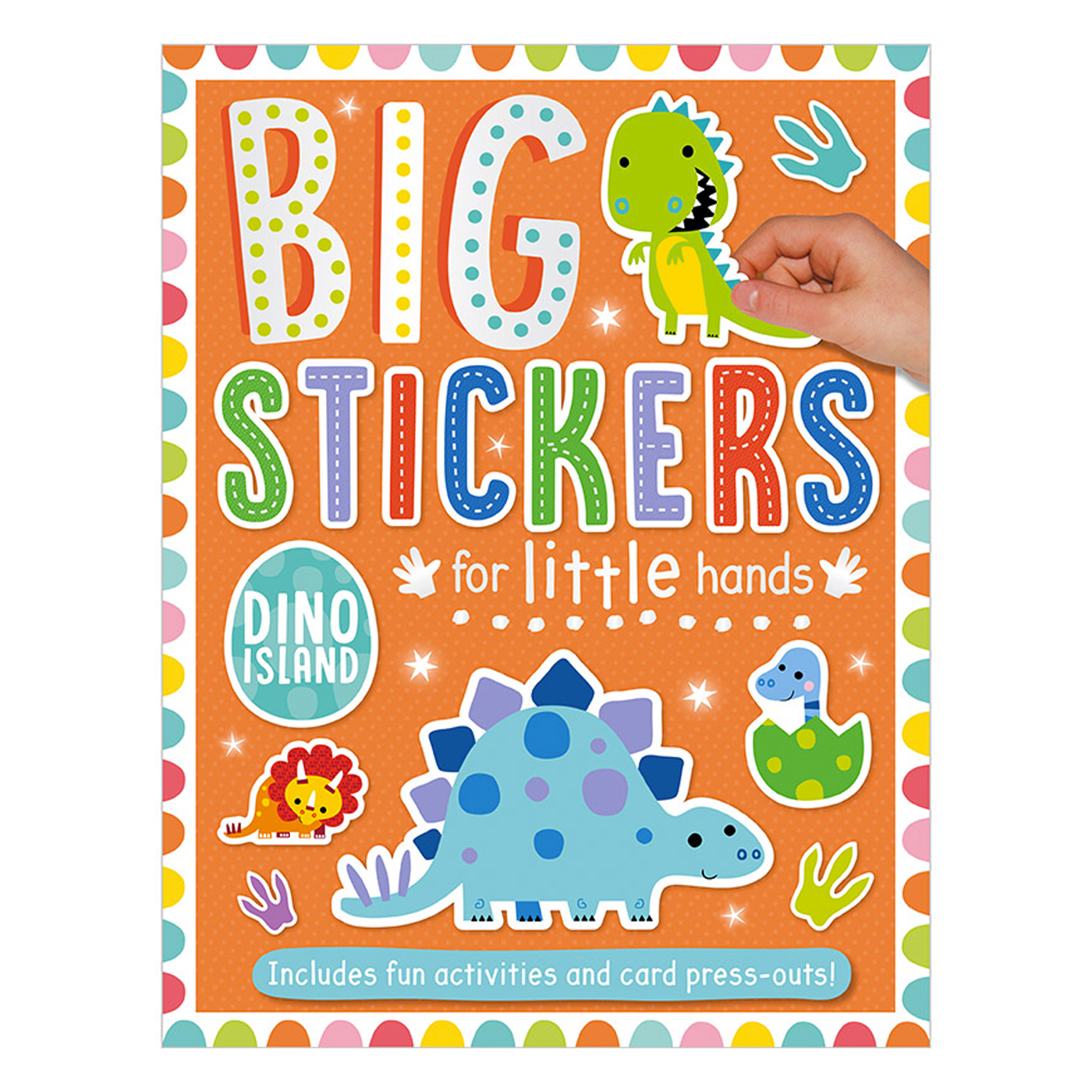  Big Stickers for Little Hands Dinosaur Island