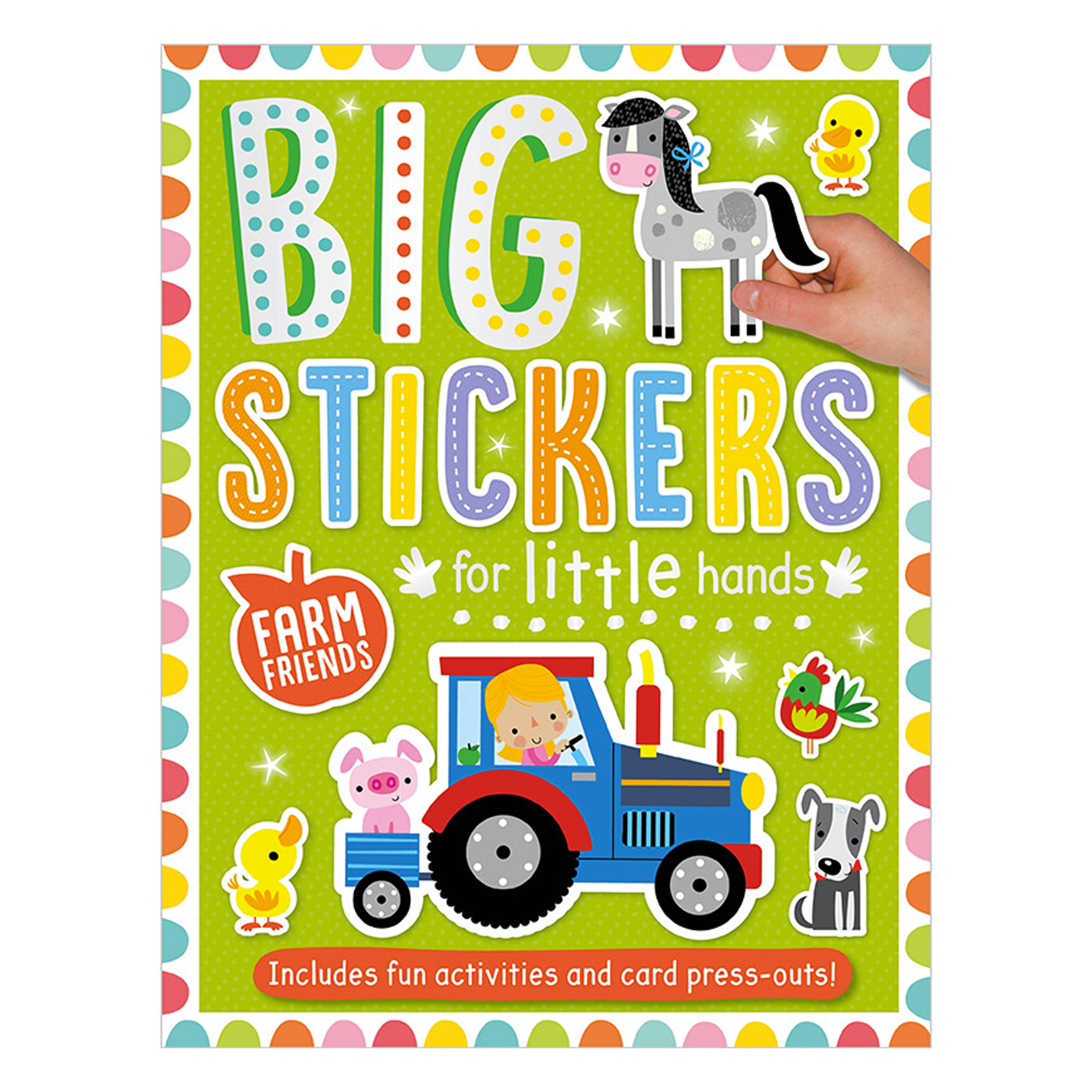  Big Stickers for Little Hands Farm Friends