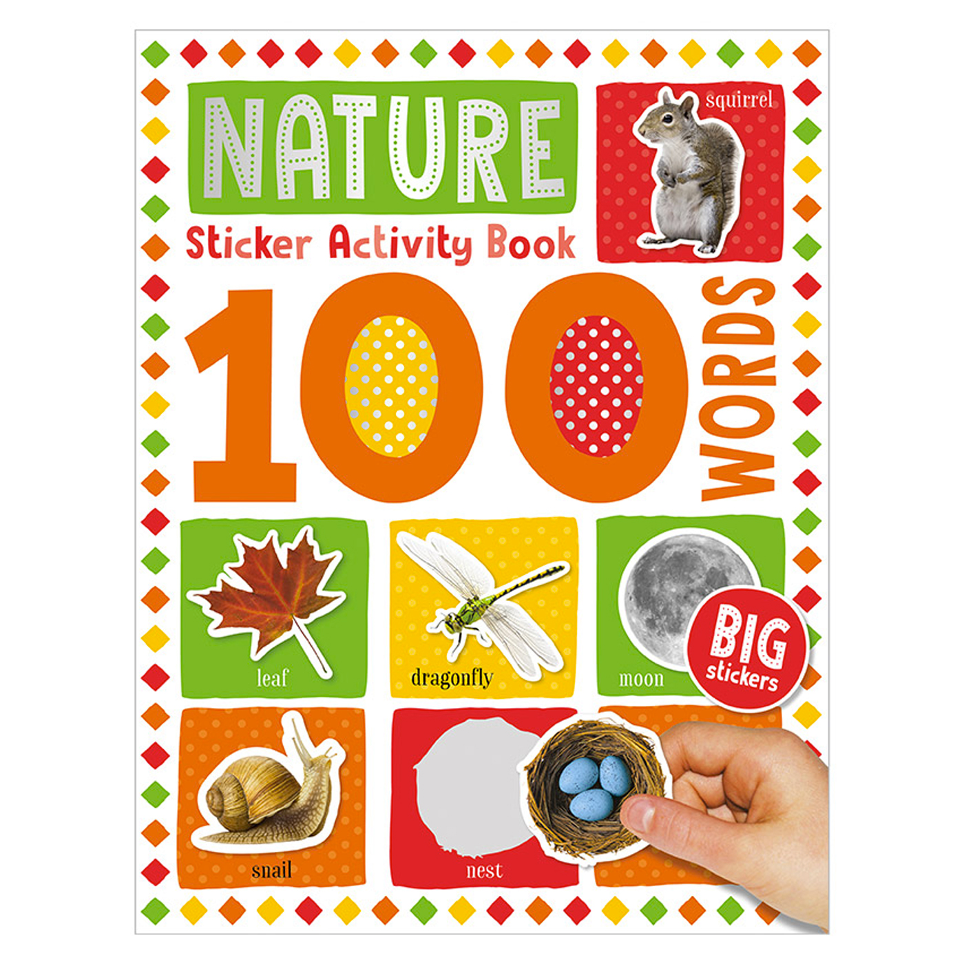 MAKE BELIEVE IDEAS 100 Words Nature Sticker Activity Book