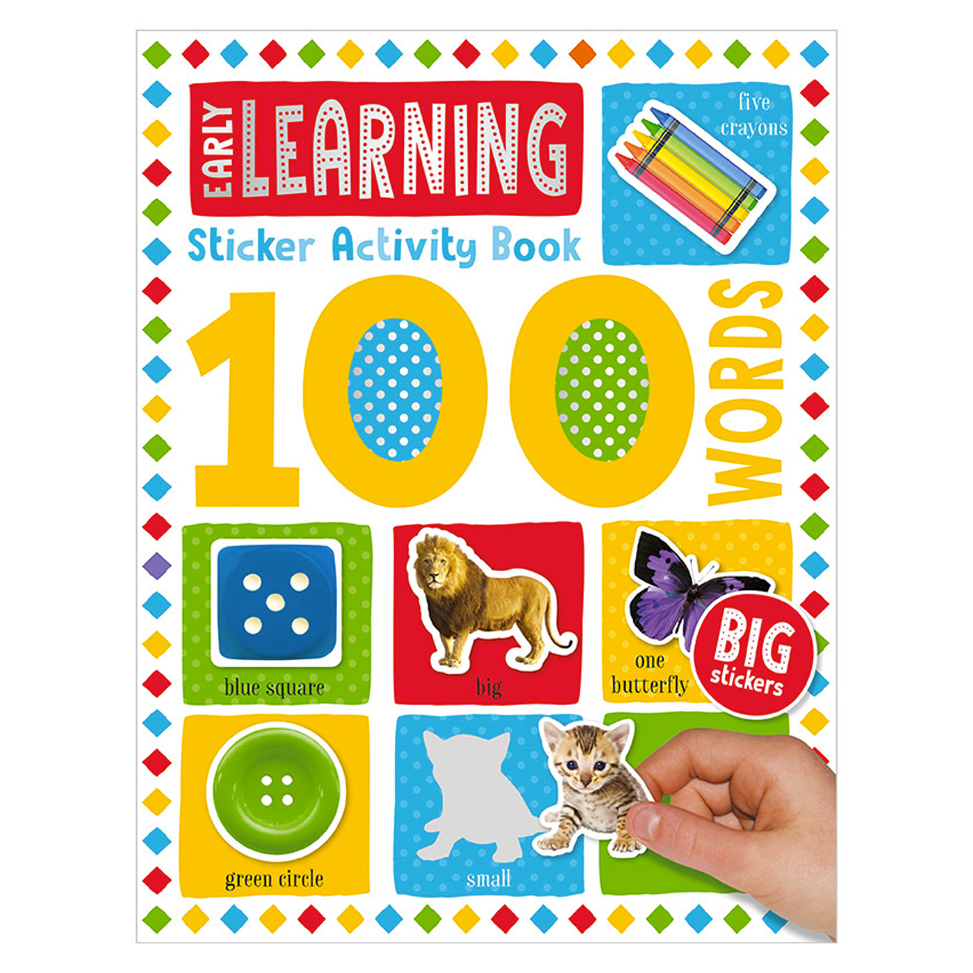 MAKE BELIEVE IDEAS 100 Words Early Learning Sticker Activity Book