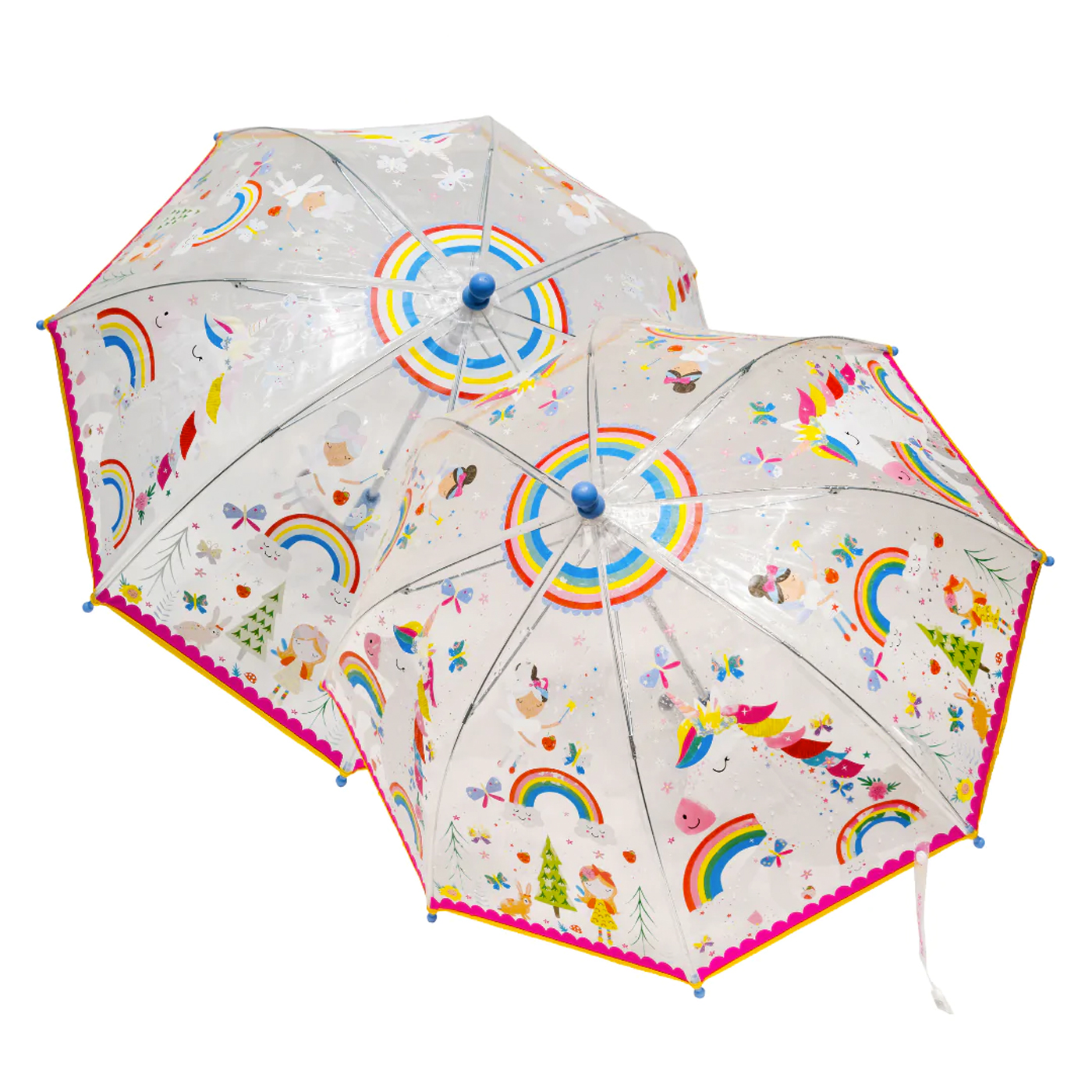  Floss & Rock Renk Değiştiren Şeffaf Şemsiye  | Rainbow Fairy