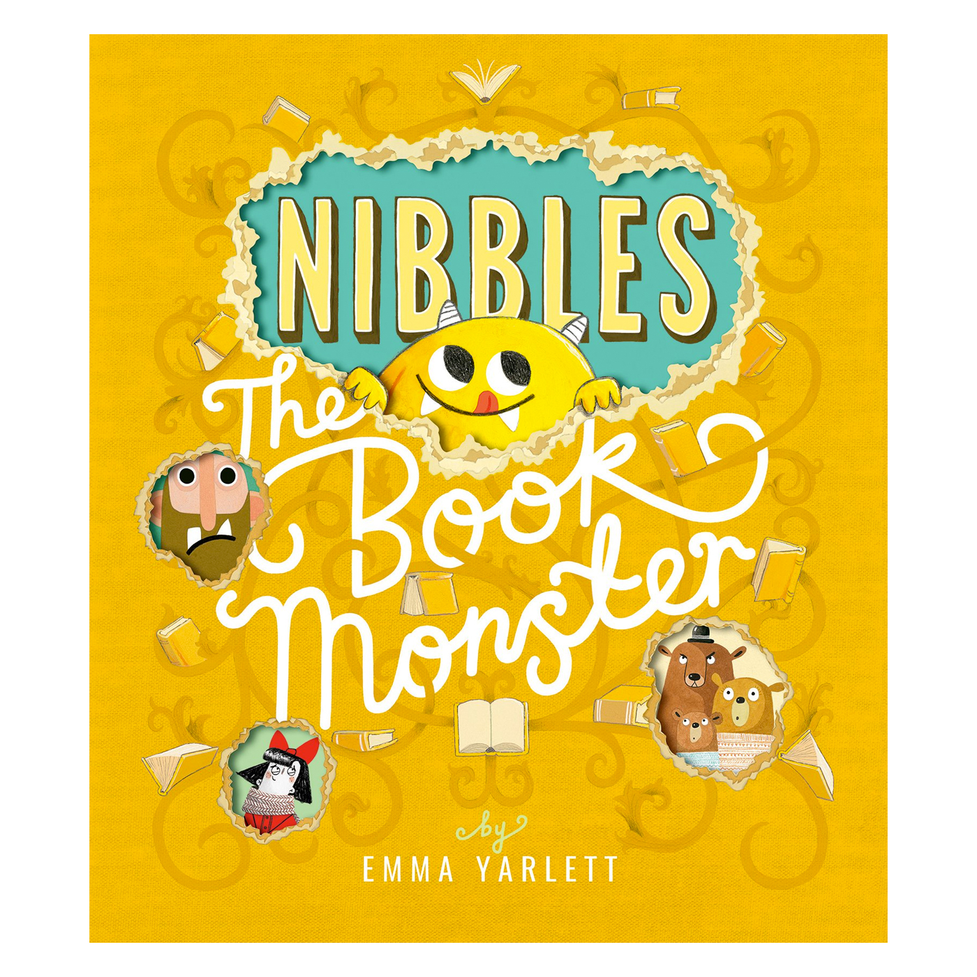 LITTLE TIGER Nibbles Book Monster