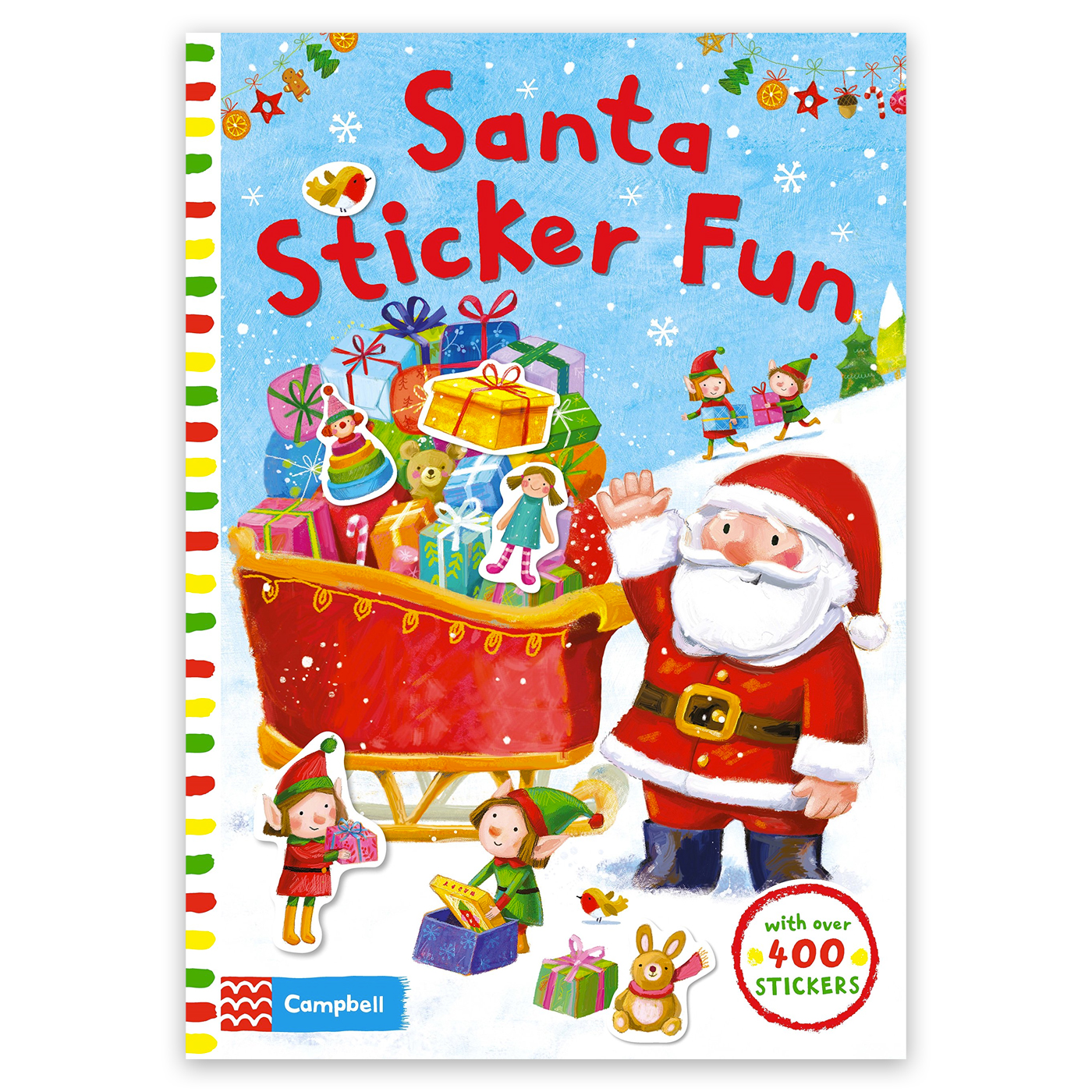  Santa Sticker Book