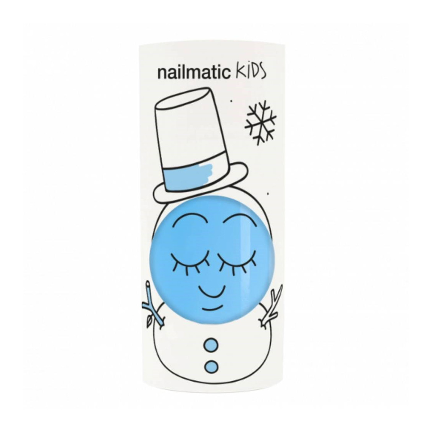 NAILMATIC KIDS Nailmatic Kids Su Bazlı Tırnak Cilası Freezy - Gök Mavi
