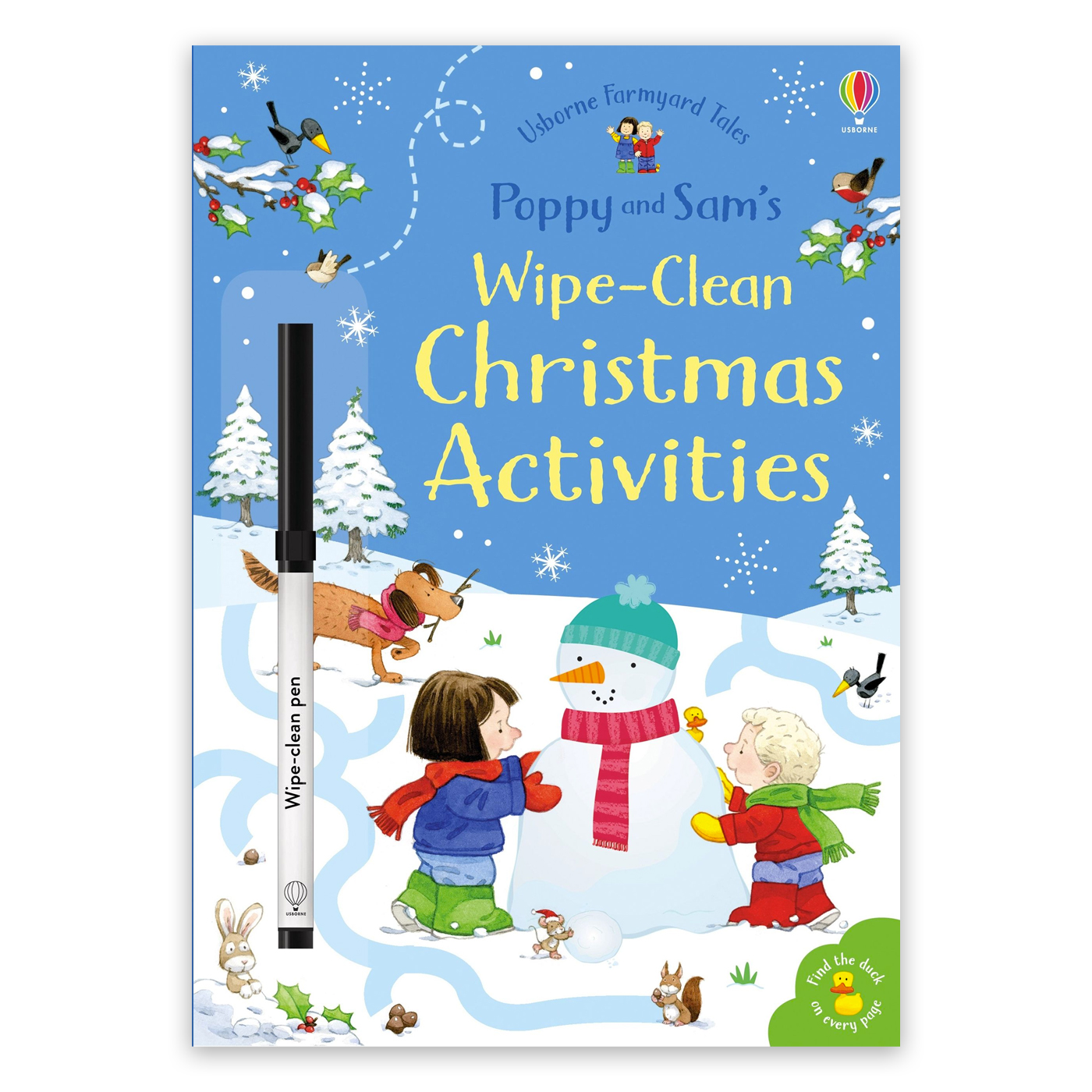 USBORNE Poppy and Sam's Wipe-Clean Christmas Activities