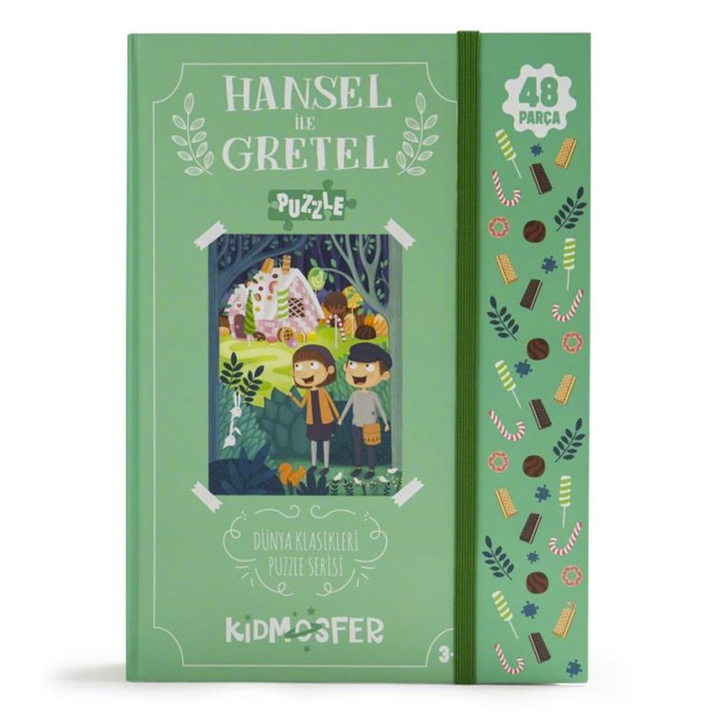 KİDMOSFER Hansel ile Gretel Puzzle 48 Parça