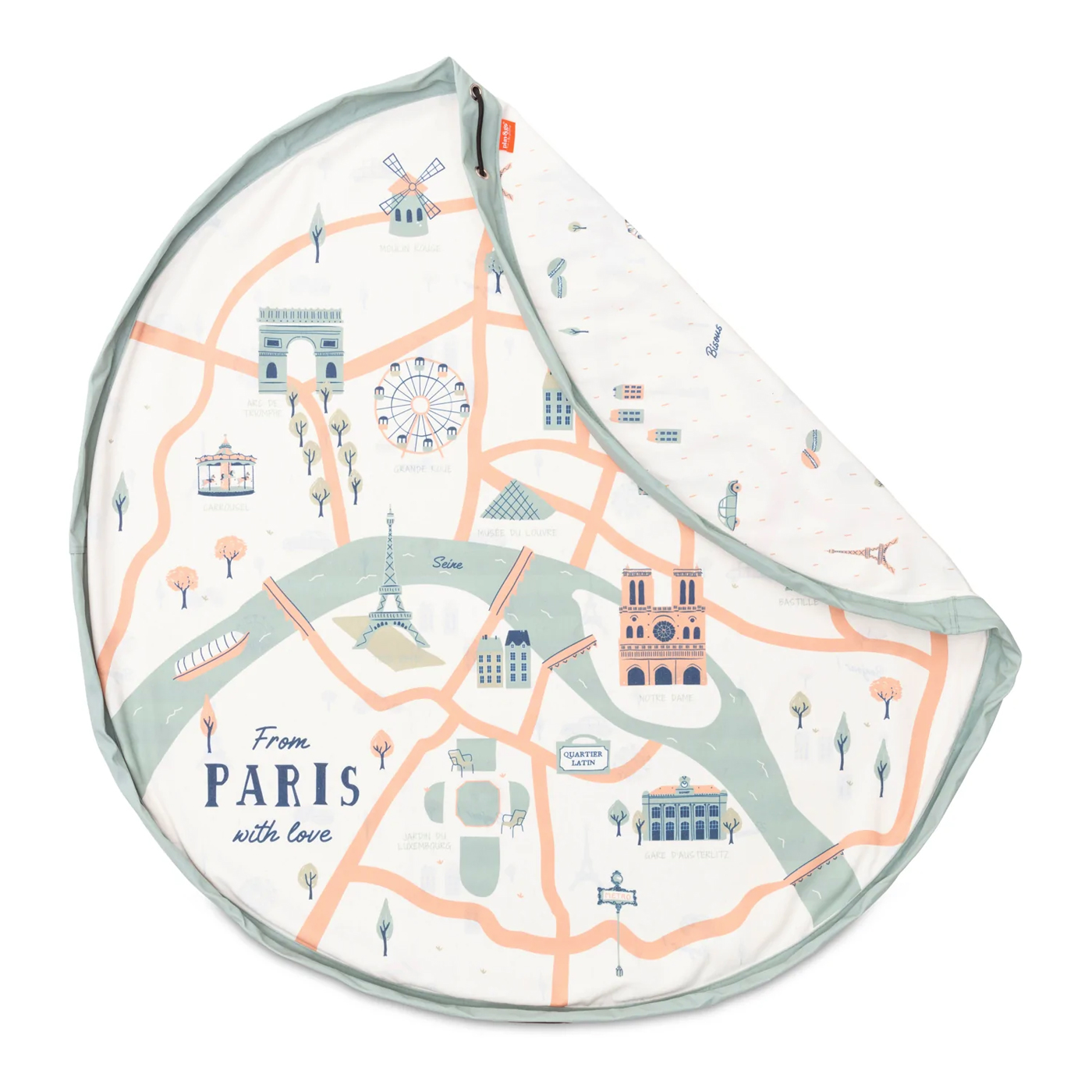  Play & Go Oyuncak Çantası  | Paris map