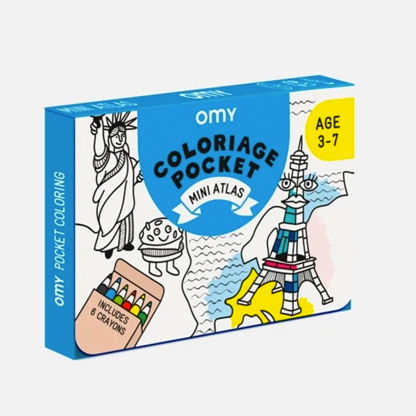  Omy Pocket Coloring  | Mini Atlas