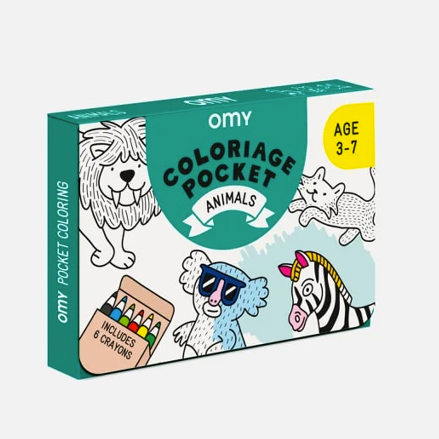 OMY Omy Pocket Coloring  | Animals