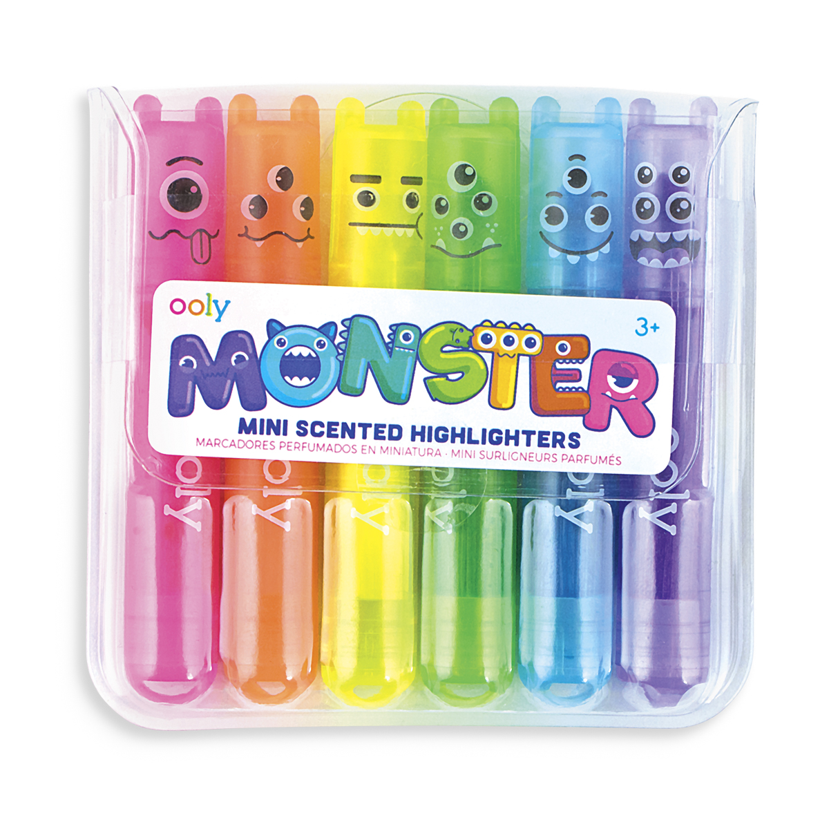 OOLY Ooly Monster Mini Kokulu 6'lı Highlighter