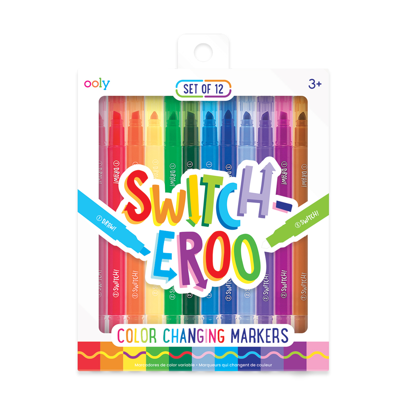 OOLY Ooly Switch-eroo Renk Değiştiren 12’li Keçeli Kalem