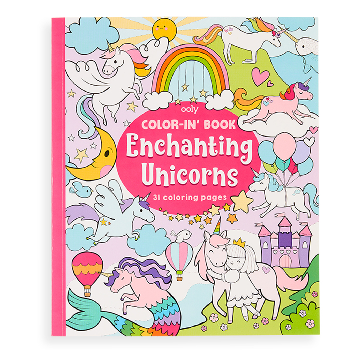  Ooly Boyama Kitabı - Enchanting Unicorns