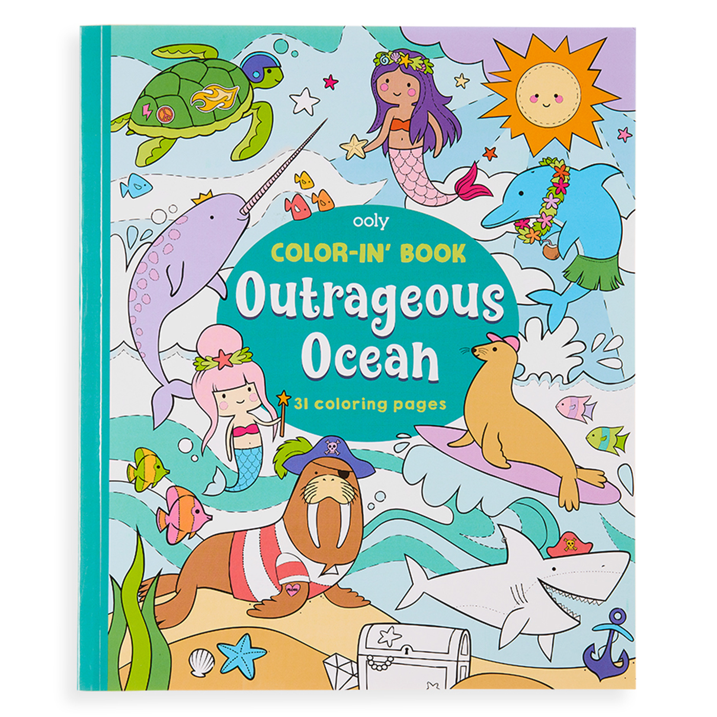 OOLY Ooly Boyama Kitabı - Outrageous Ocean