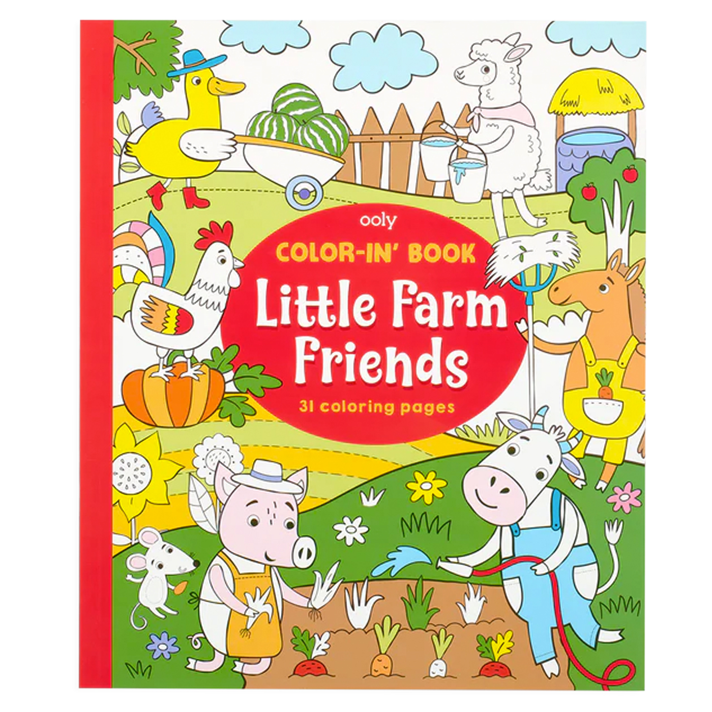  Ooly Boyama Kitabı - Little Farm Friends