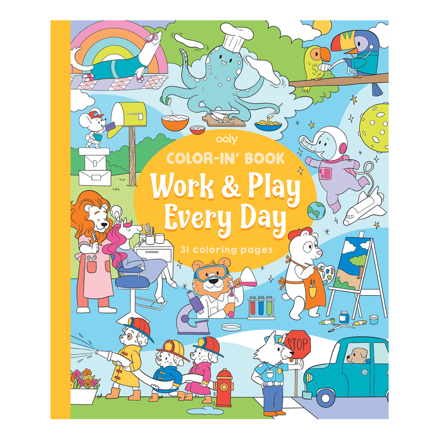  Ooly Boyama Kitabı - Work & Play Everyday