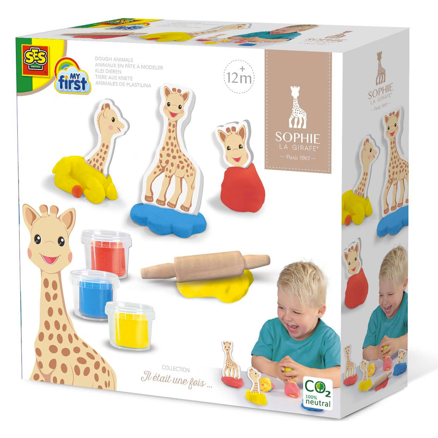 SES CREATIVE Ses Creative Sophie la girafe - Oyun Hamuru