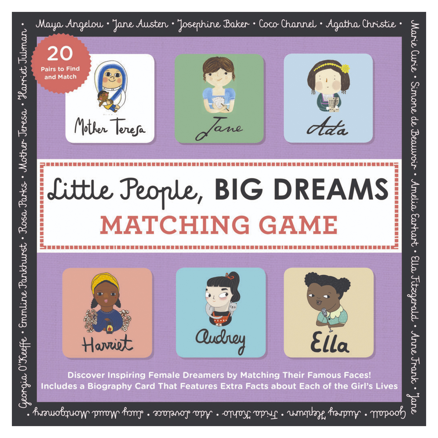  Little People Big Dreams: Matching Game