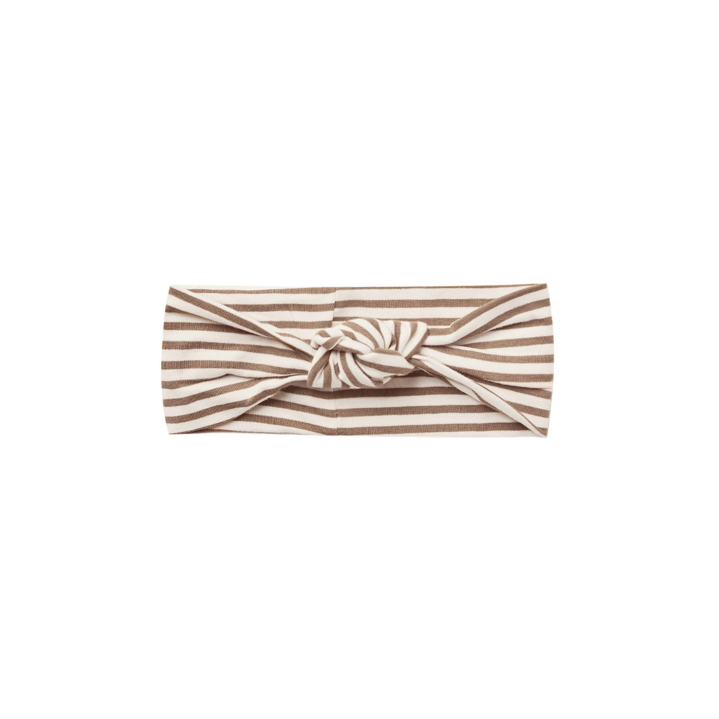  Quincy Mae Düğüm Detaylı Saç Bandı  | Cocoa Stripe